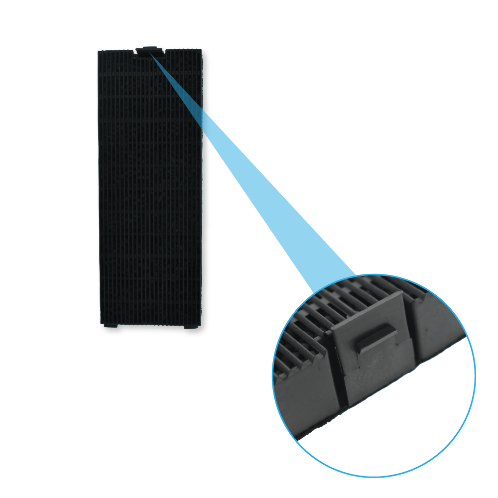 Filtre à charbon (2pcs) Oranier DHE8720 / DHE8730 / DHE8740 / DHE8750