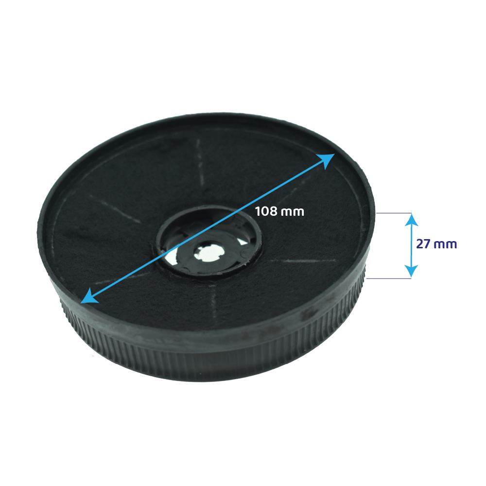 Filtre à charbon (2pcs) convient pour Bomann KF571