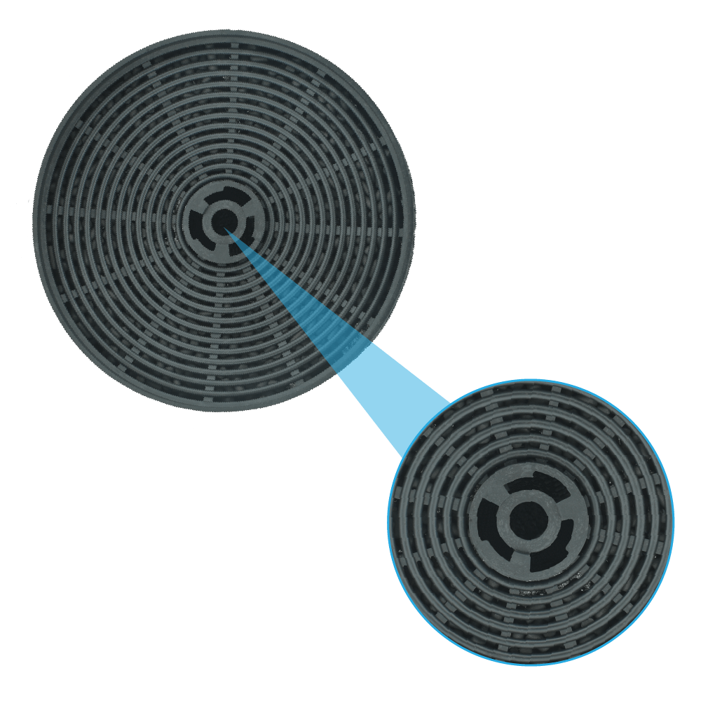 Filtre à charbon (2pcs) d'origine Airlux CR750