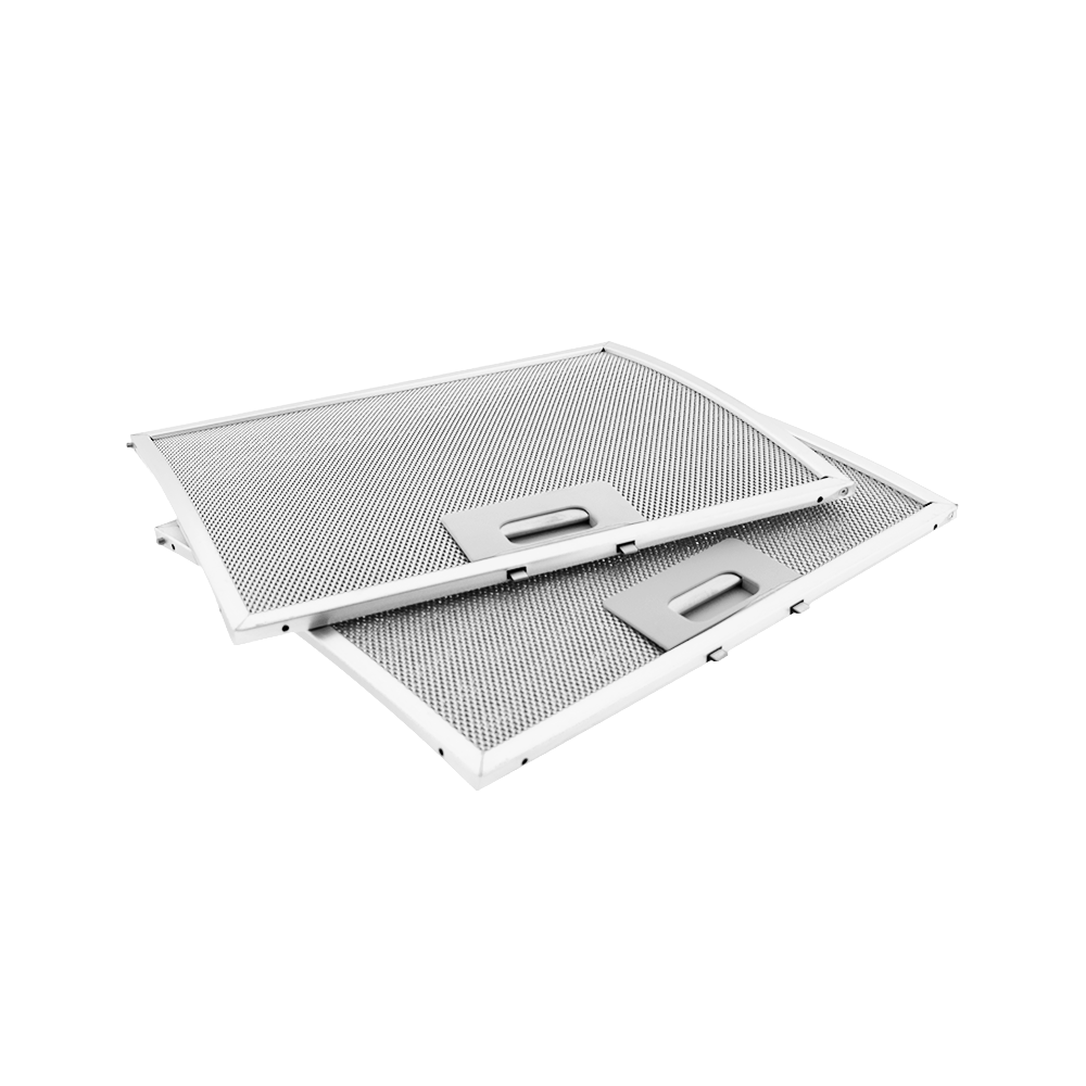 Filtre à graisse en métal 242x295mm (2pcs) d'origine Whirlpool pour AKR901... / AKR902...