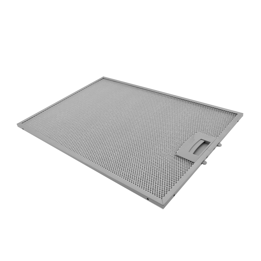 Filtre à graisse en métal 378x265mm compatible avec Blaupunkt 11025757 / 11022929