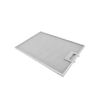 Filtre à graisse en métal 378x265mm compatible avec Blaupunkt 11025757 / 11022929