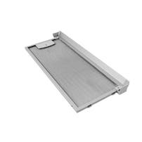 Filtre à graisse en métal 420x175mm d'origine Bosch 352812 / 00352812 (avant)