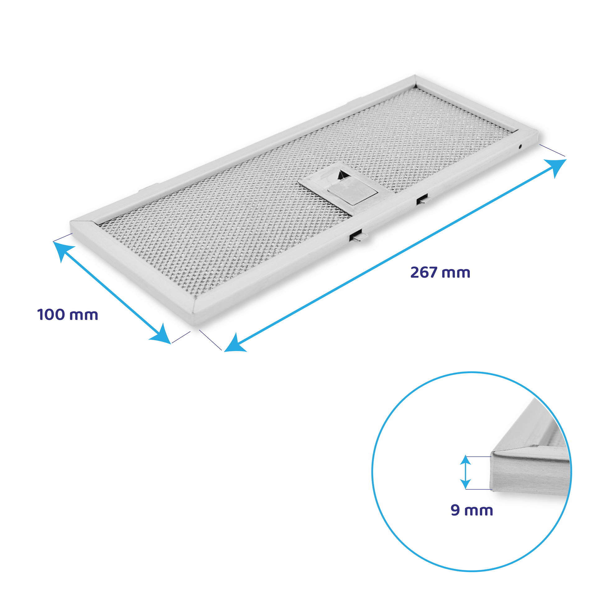 Pack Airforce EKOBLACK122 – 3x filtre à charbon et 3x filtre métallique