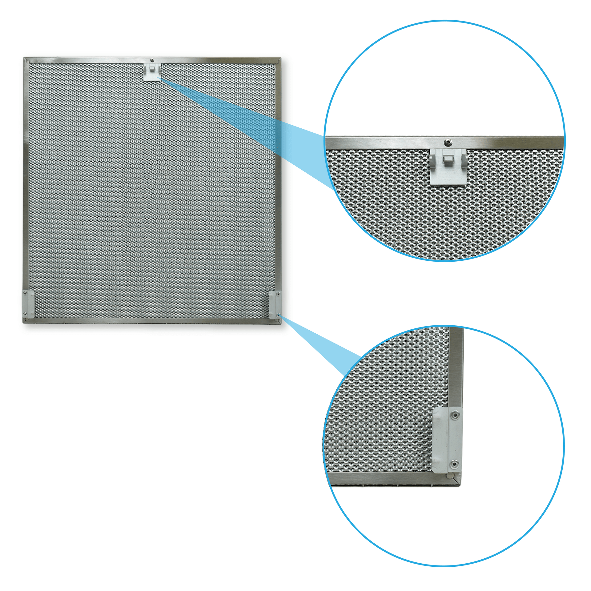 Filtre à graisse en métal d'origine Siemens 677723