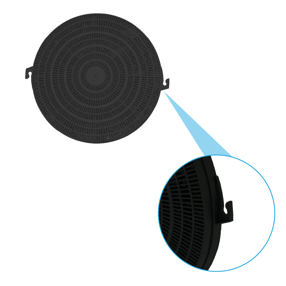 Filtre à charbon Type 211 / 49018368 par AllSpares