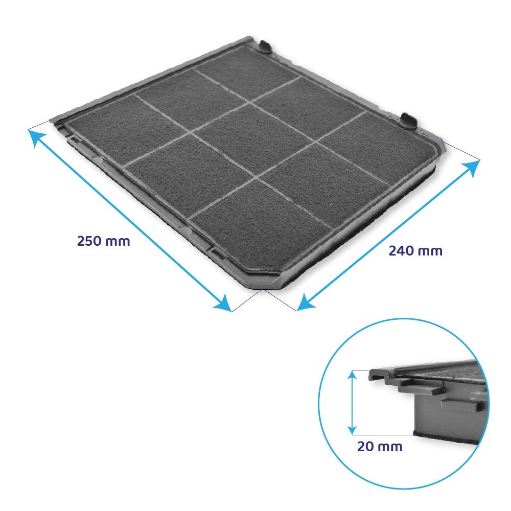 Filtre à charbon d'origine Electrolux MCFB97 / 9029865129 