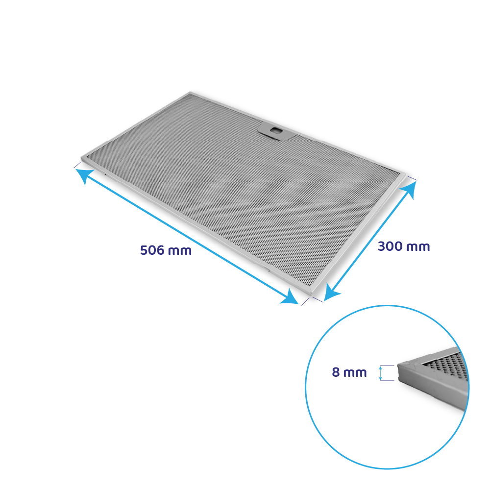Pack Valberg HD60N/HD60X – 4x filtre à charbon et 1x filtre métallique