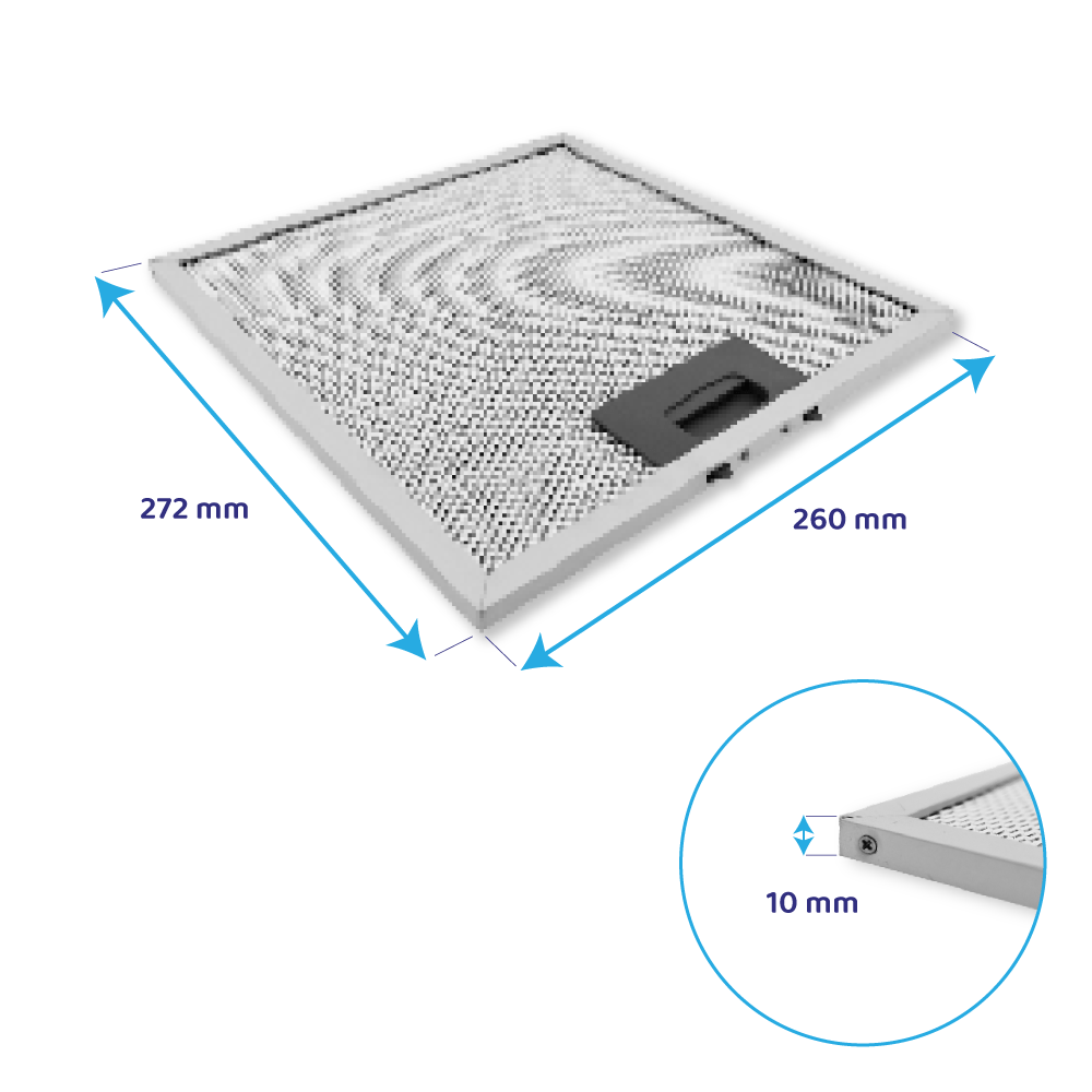 Pack Candy CVMA60/90 – 2x filtre à charbon et 1x filtre métallique