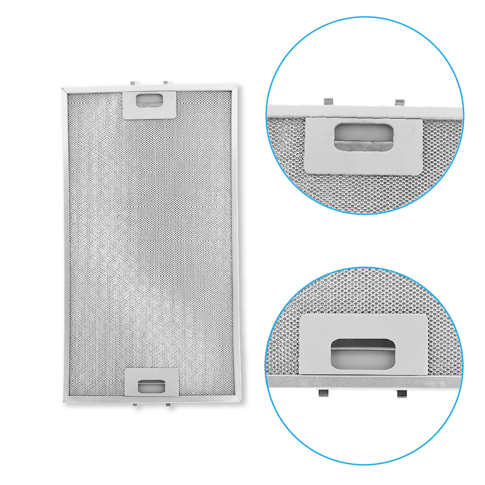 Filtre à graisse en métal 460x277mm d'origine Bosch 213771 / 00213771