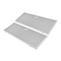 Filtre à graisse en métal (2pcs) 160x424mm d'origine Electrolux 50286533000
