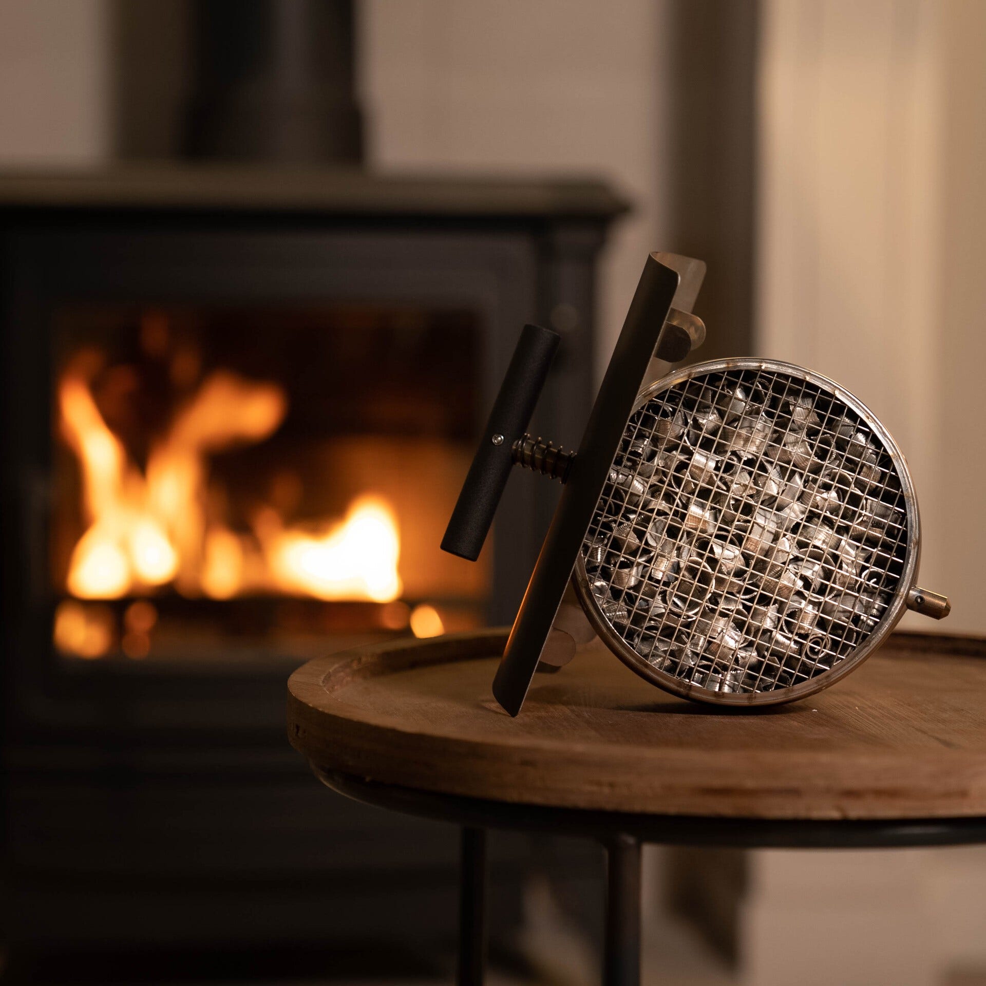 Filtre à fumée de bois Ø150x1000mm Noir ABCAT® | Filtre de Hotte