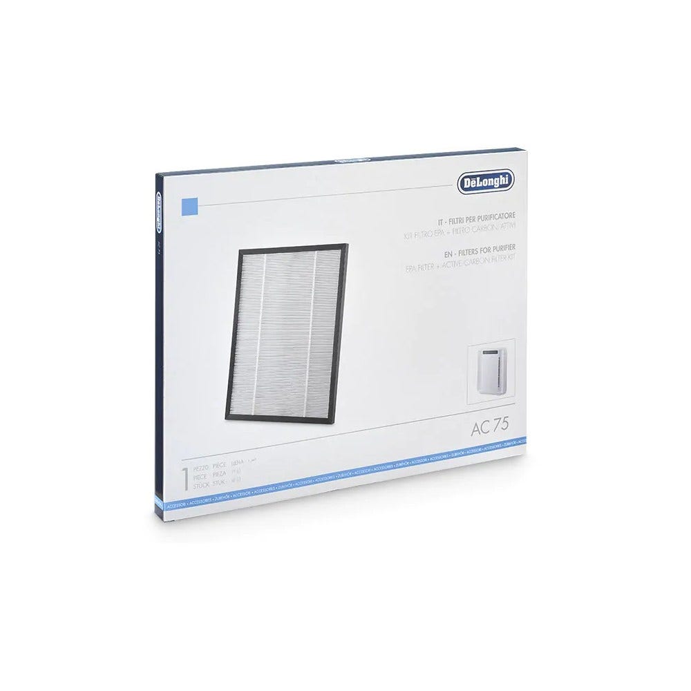 Set de filtres pour purificateur d'air DeLonghi AC75