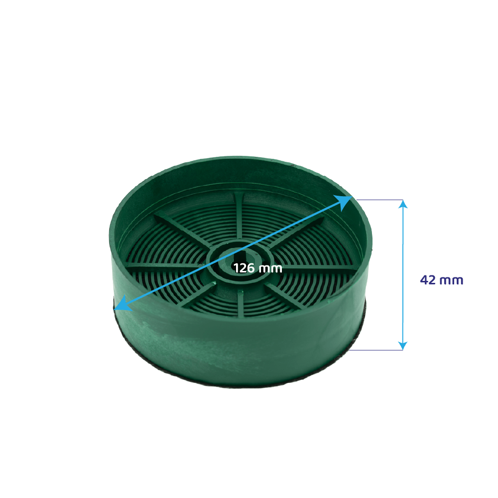Filtre à charbon (2pcs) longue durée pour Faber INKA SMART C / INKA SMART HC / FLL23