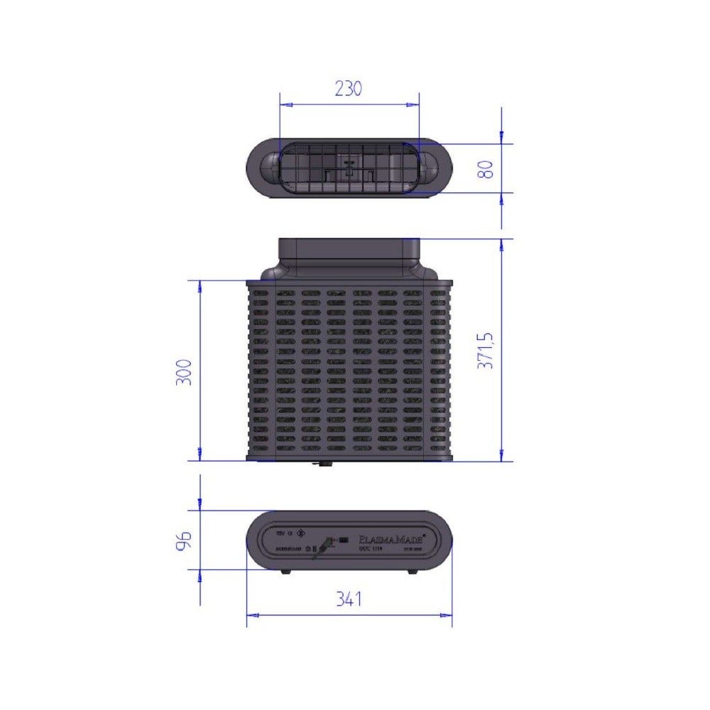 Filtre plasma PlasmaMade GUC1314