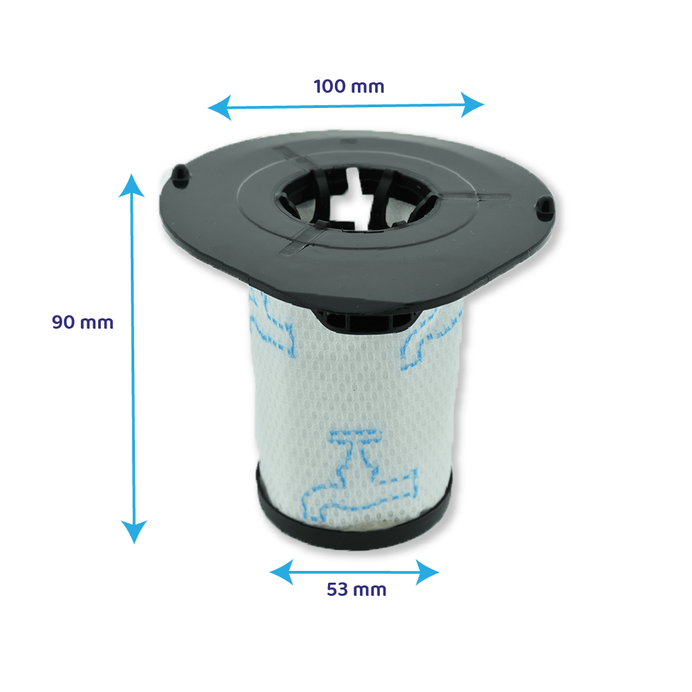 Filtre mousse compatible avec Rowenta aspirateur Air Force All-in-One / ZR009002