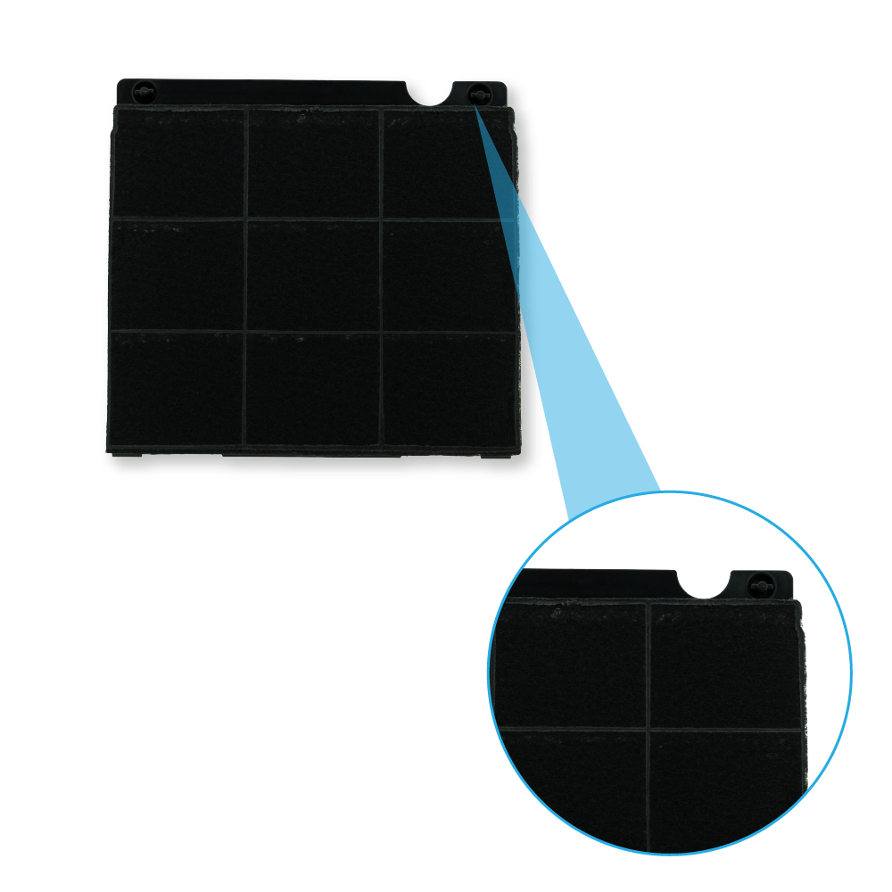 Filtre à charbon d'origine Zanker MCFE01 / 9029800456
